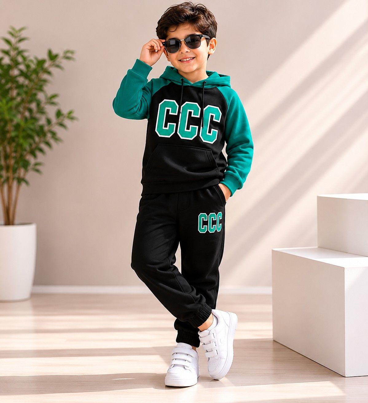 دوتیکه هودی و شلوار CCC