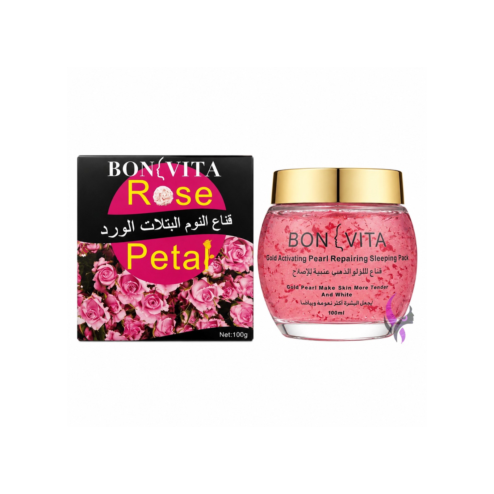 ژل آبرسان بون ویتا مدل Rose Petal