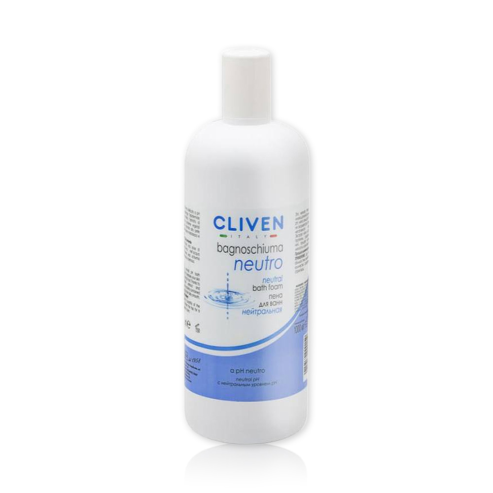 فوم حمام نیترال کلیون (پوست خشک و حساس)، ۵۰۰میل | Cliven