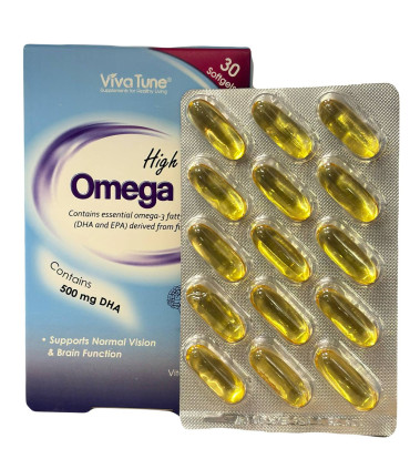 امگا3 Hihg Dha ویواتیون 30 عددی