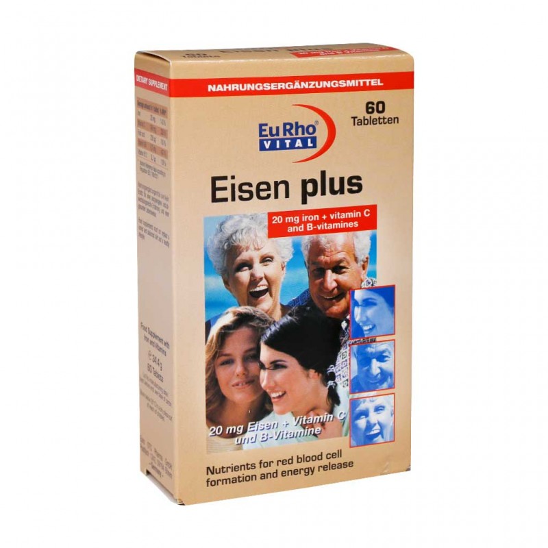 eisen plus قرص، قرص آیزن پلاس یوروویتال