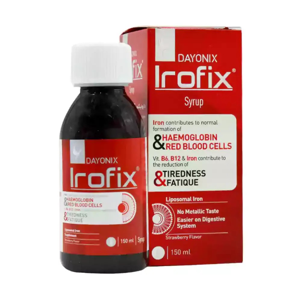 irofix syrup، شربت آیروفیکس