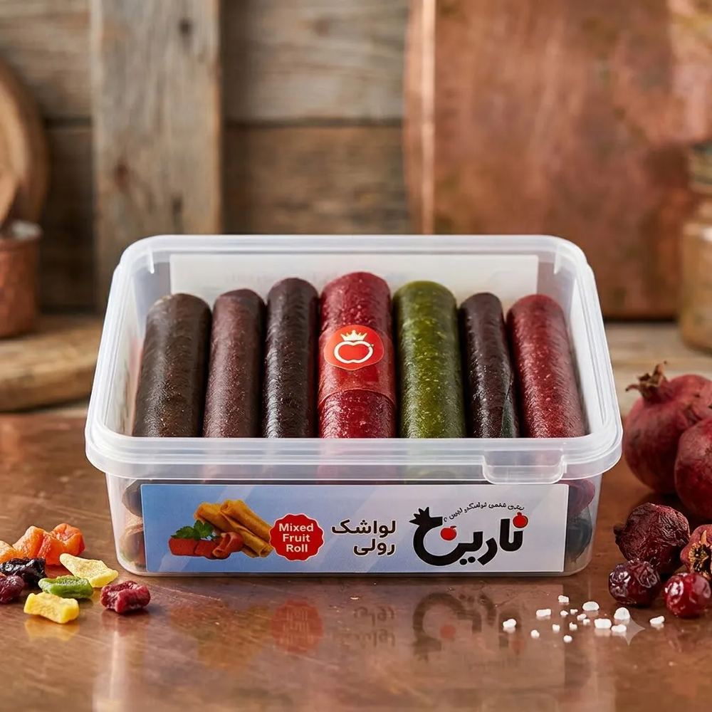 نارین لواشک دایتی طرح لوله ای