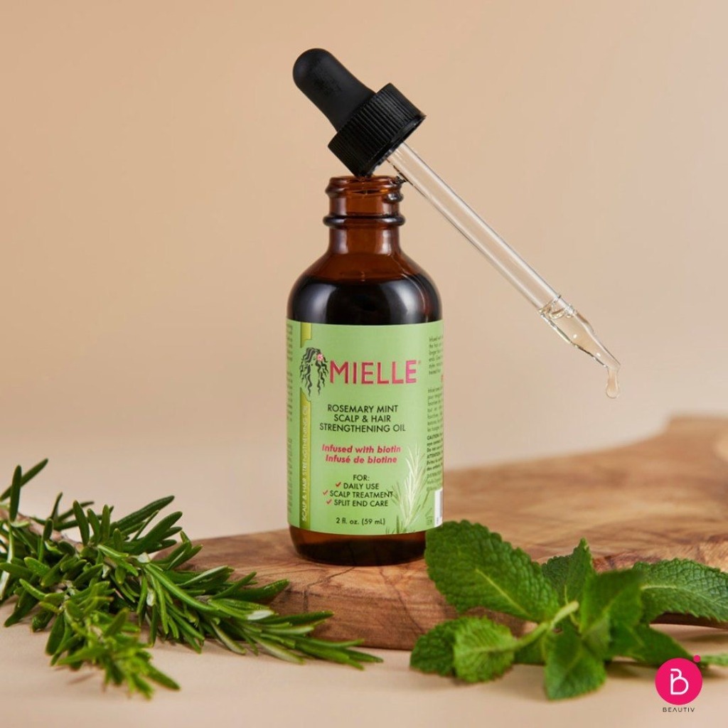 Rosemary Mint Strengthening Oil قویت کننده موو پوست سر مایل
