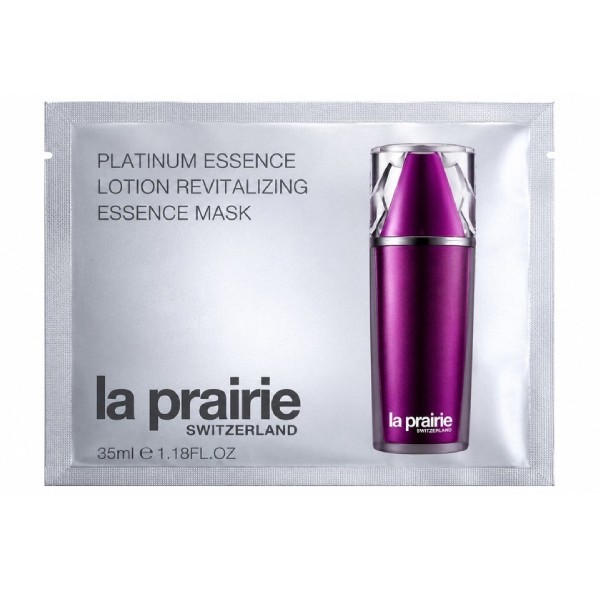 ماسک ورقه‌ای لوکس لامپریه پلاتینیوم اسنشال (La Prairie Platinum Essence Revitalizing Essence Mask)