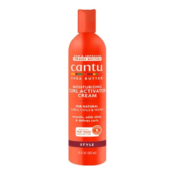 کرم مو فرکننده و مرطوب‌کننده مویستوریزینگ Curl Activator کانتو Cantu Moisturizing Curl Activator Cream