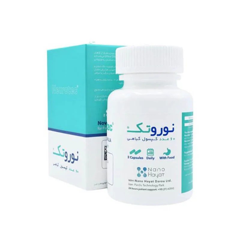نوروتک کپسول 100 میلی گرم 60 عددی