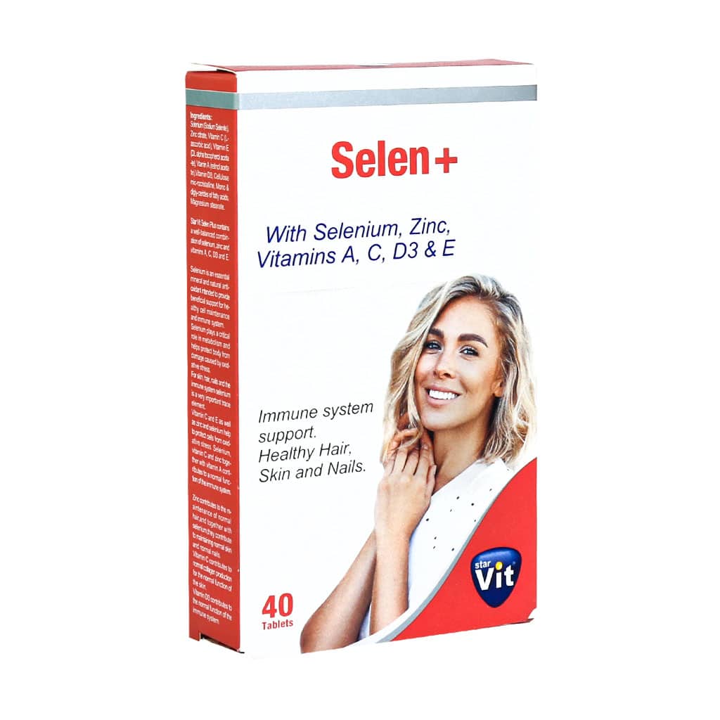 استارویت سلن پلاس قرص 40ع