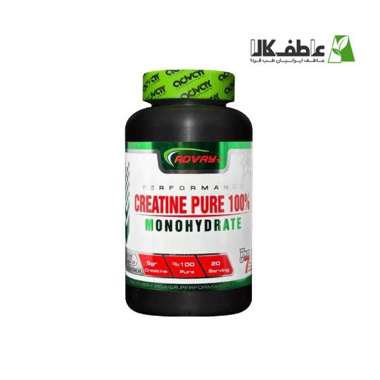مکمل کراتین Creatine Pure 100% Monohydrate برند Advay+ (100 گرم)