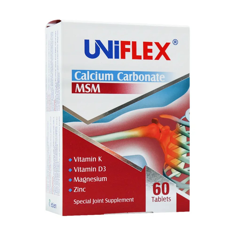 (یونی فلکس) قرص یونی فلکس MSM لیبرتی 60 عدد