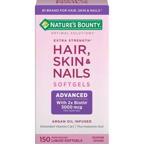 هیر اسکین نیل -پوست و مو -نیچرز بونتی (150 عددی) 42$-hs-19-Nature’s Bounty HAIR SKIN NAIL