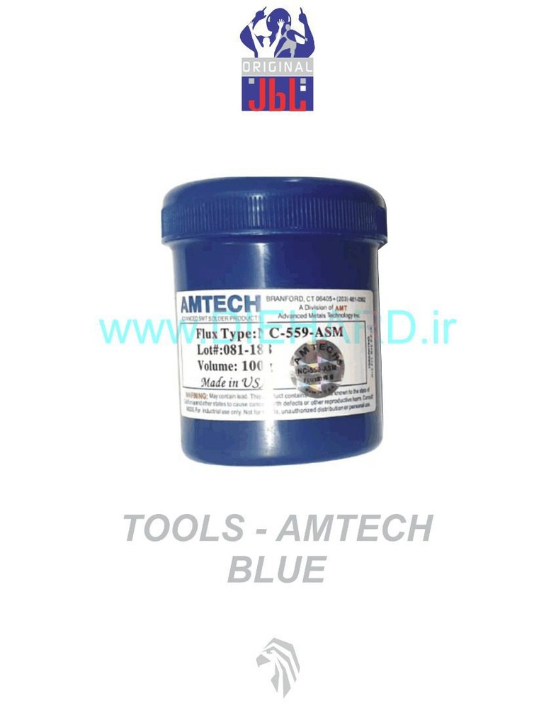 خمیر و روغن فلکس AMTECH 559.100G پک آبي اصلي