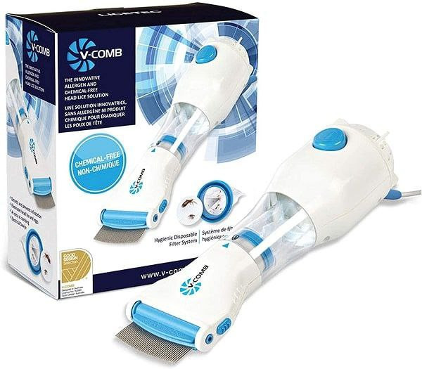 دستگاه شپش گیر برقی V-COMB کد M296 تک و عمده