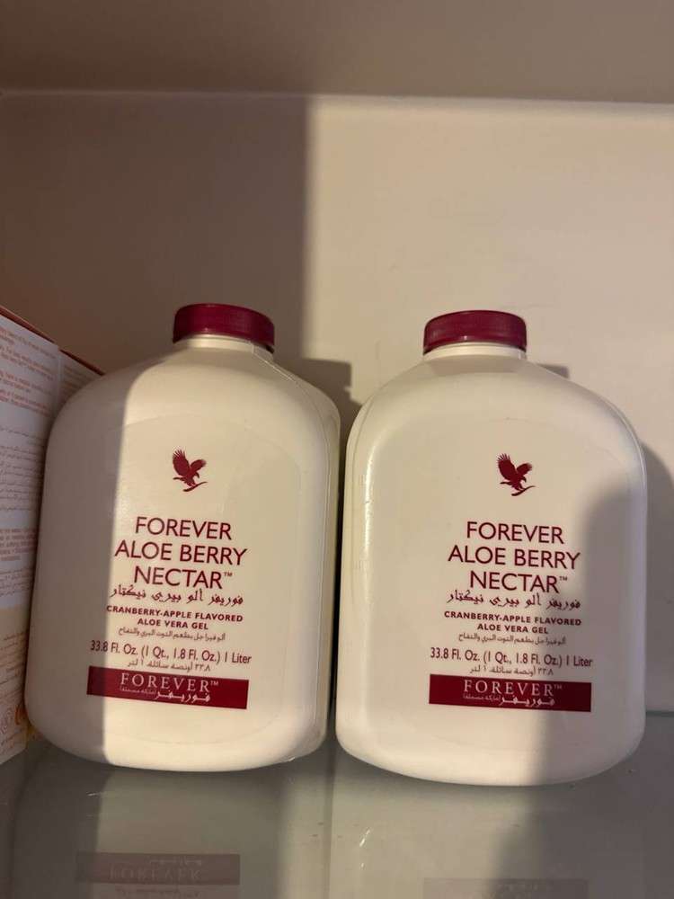 آلوئه بری نکتار فوراور Forever Aloe Berry Nectar طعم کرن‌بری و سیب در نوشیدنی آلوئه‌ورا کد ۰۳۴