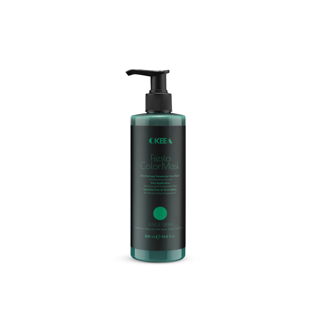 ماسک رنگ سبز جنگلی Jungle Green