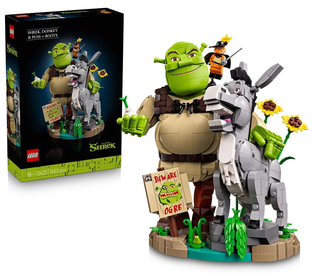 لگو Shrek بزرگسالان با 1403 قطعه مدل 72423