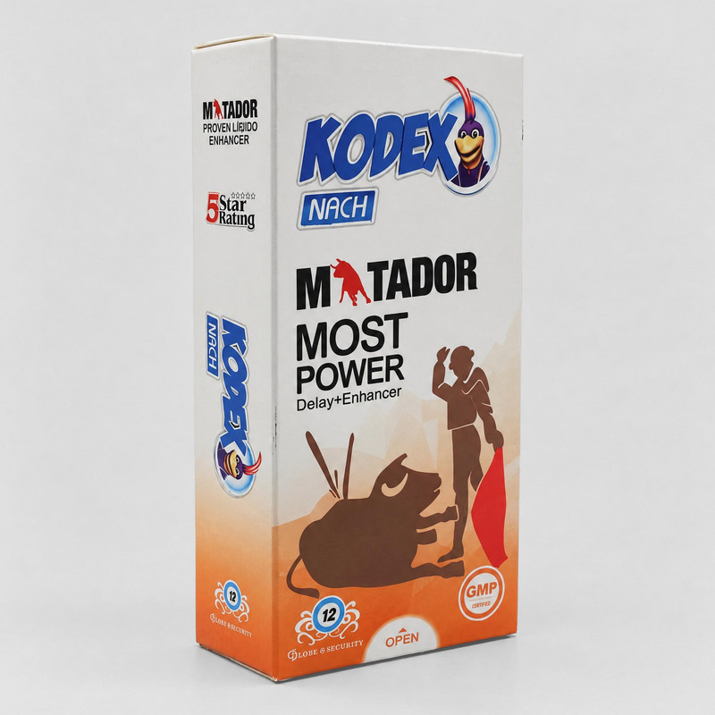 کاندوم ناچ کدکس مدل Matador بسته 12 عددی