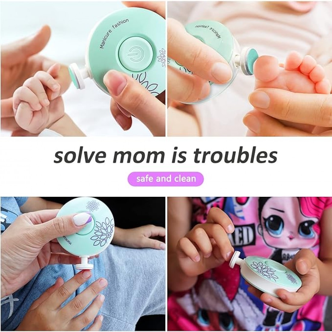 سوهان برقی طرح گل Baby Elcteric