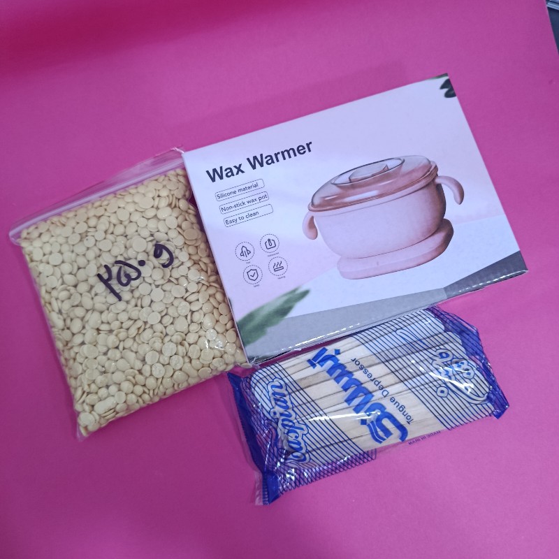 پک دستگاه وکس به همراه 250 گرم وکس و چوب وکس