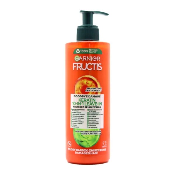 کرم مو ۱۰ کاره کراتین گارنیر GARNIER FRUCTIS KERATIN 10 IN 1