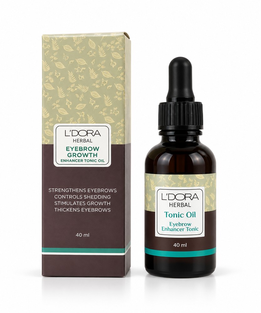 تونیک تقویت ابرو و مژه گیاهی LEDORA