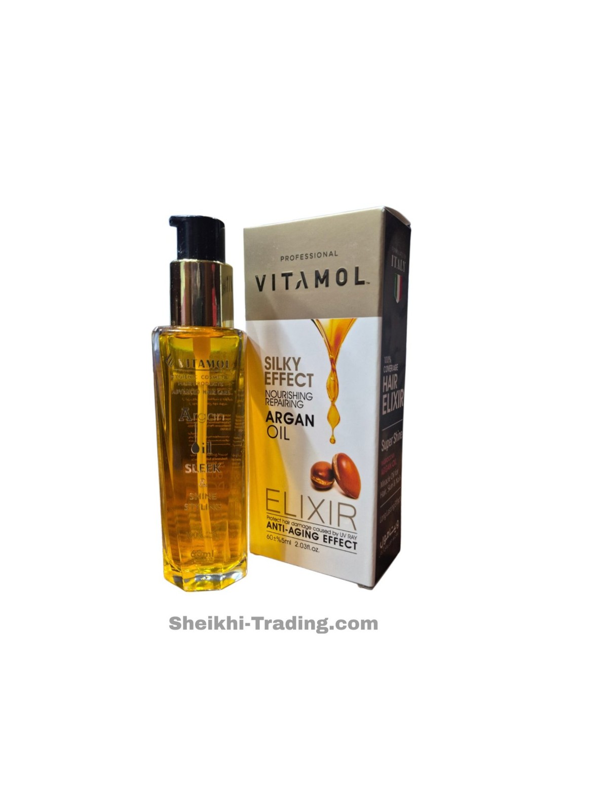 روغن مو حاوی روغن آرگان ویتامول