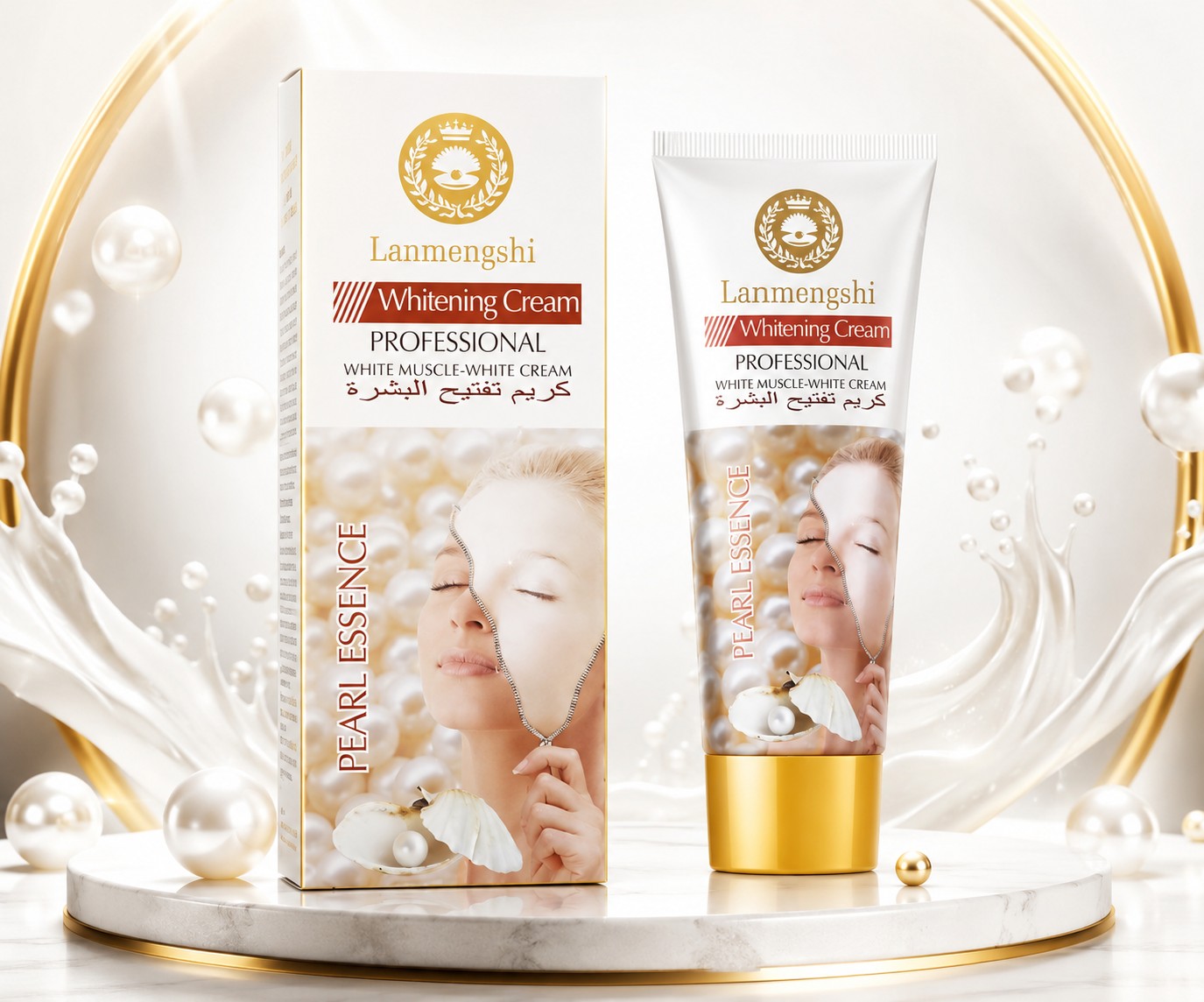کرم سفیدکننده لانمنگ‌شی مدل Pearl Essence