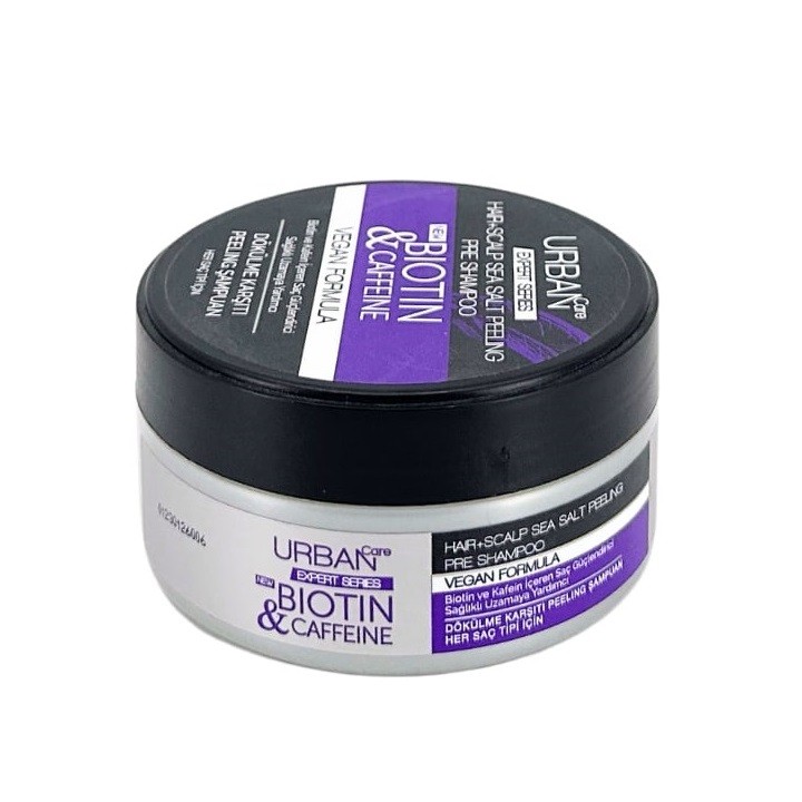 اسکراب کف سر اوربان Urban Hair+Scalp Sea Salt Peeling Pre Shampoo اصل ترکیه