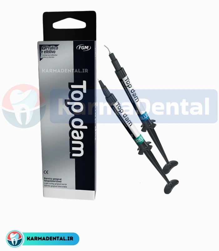 ژل لایت کیور محافظ لثه اف جی ام – FGM Top Dam