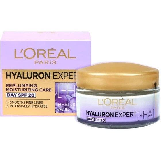 کرم آبرسان روز لوارال Hyaluron Expert SPF25 حجم 50 میل | ضد چروک و جوانساز پوست