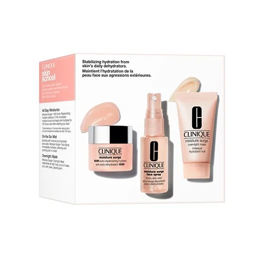 ست آبرسان ۱۰۰ ساعته کلینیک ۳عددی – CLINIQUE Moisture Surge Set Skin Care Travel Exclusive