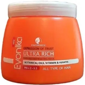 ماسک مو اوونیکا ترمیم کننده و بازسازی کننده 500 میل Evonika
