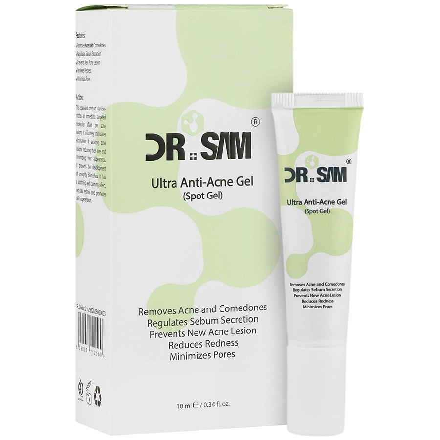 ژل آنتی آکنه دکتر سام حجم 10mL