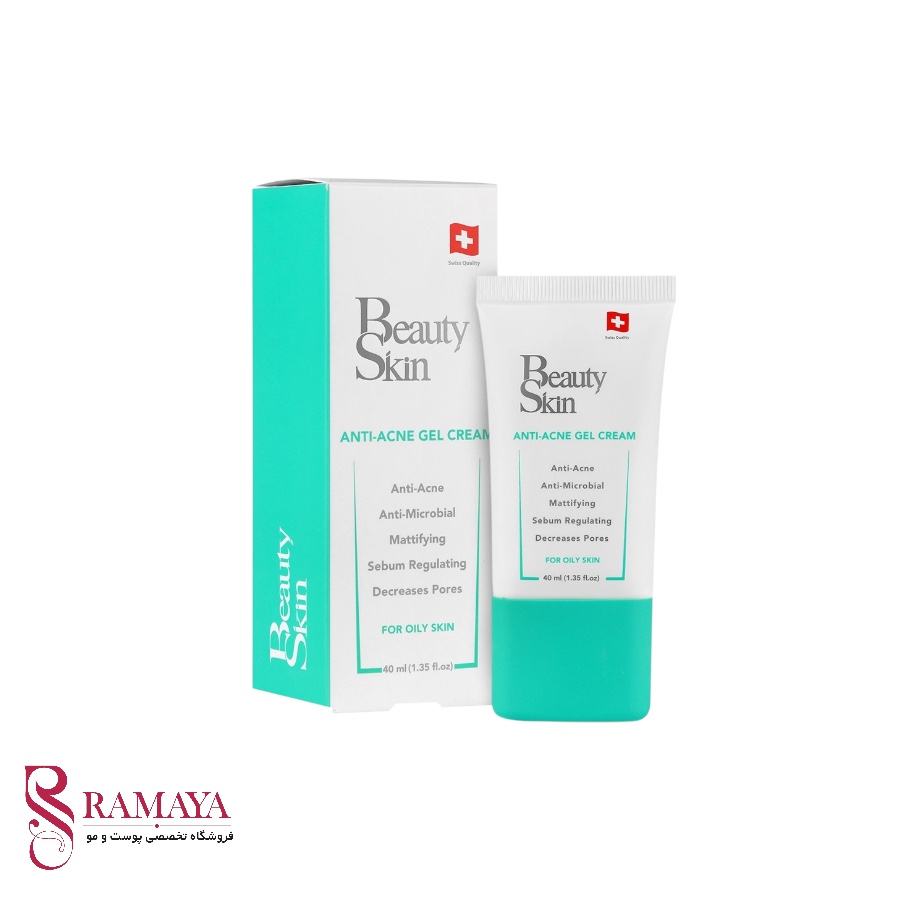 کرم ژل ضدجوش و آکنه بیوتی اسکین