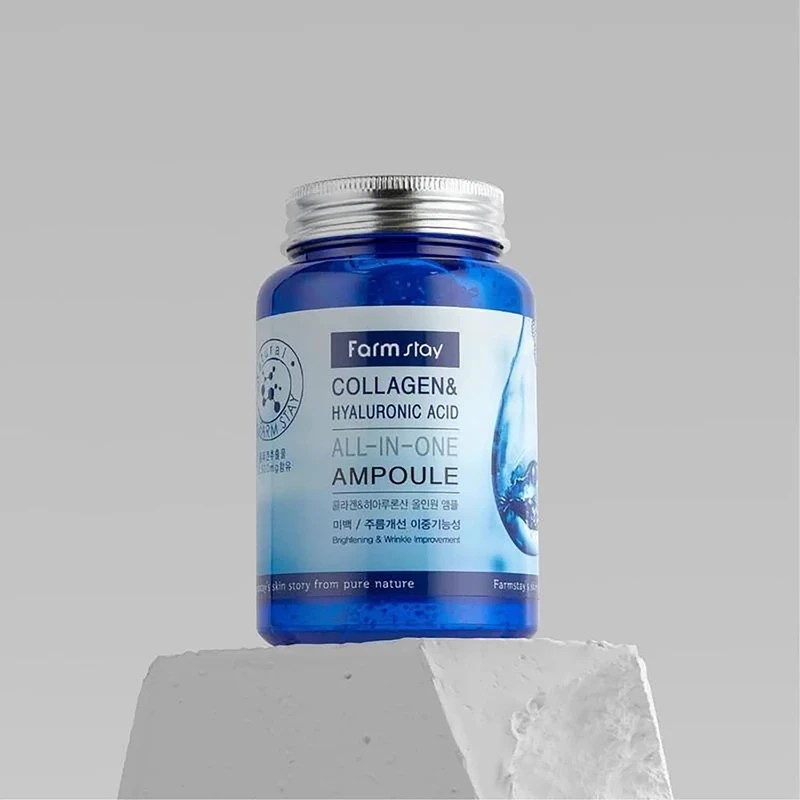 ژل آبرسان فارم استی مدل hyaloronic acid and collagen
