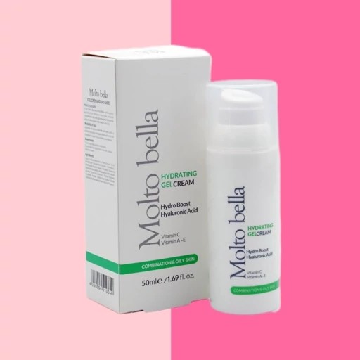 کرم ژل آبرسان پوست چرب مولتوبلا molto bella با حجم 50 میلی