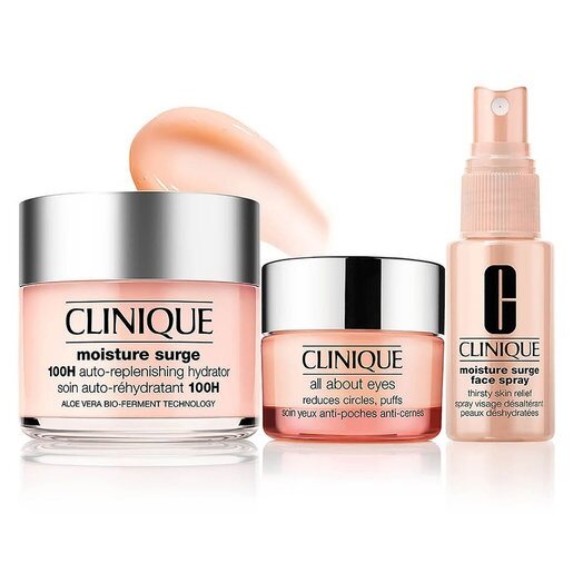پک آبرسان ۱۰۰ ساعته ۳عددی Moisture Surge Set Skin Care Travel Exclusive (ضمانت اصالت کالا)