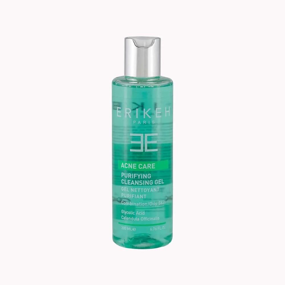 ژل شستشو ضد آکنه و ضد جوش صورت اریکه 200 میل Erikeh Acne Care Purifying Cleansing Gel