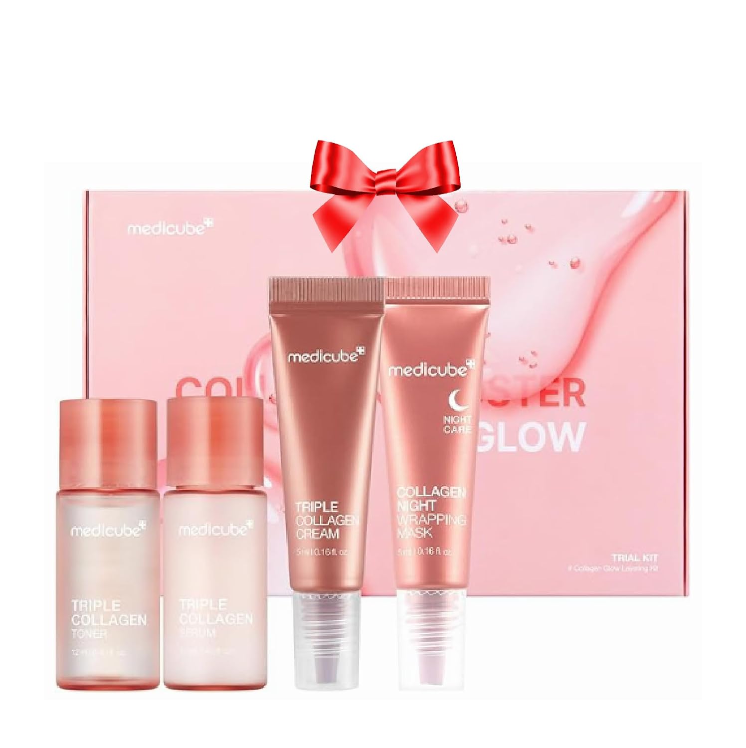 ست مراقبت Glass Skin Collagen Trial Kit مدیکیوب