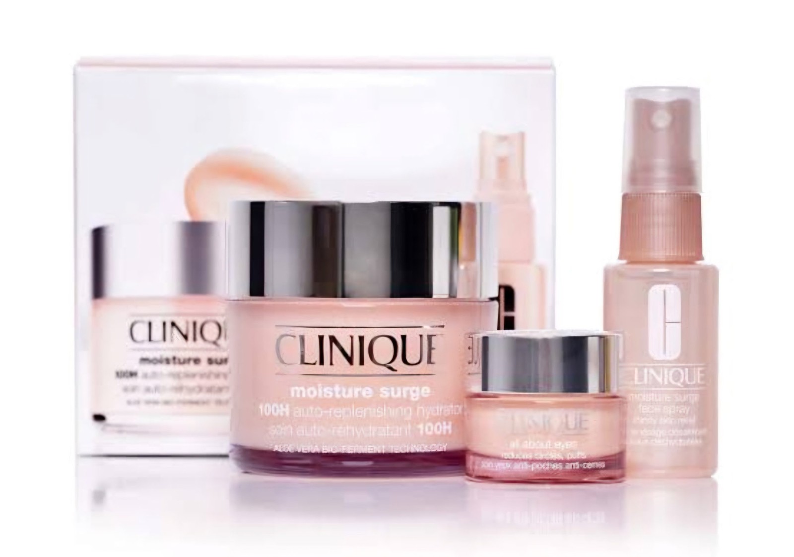 ست آبرسان،دورچشم واسپری آب dewy glow کلینیک