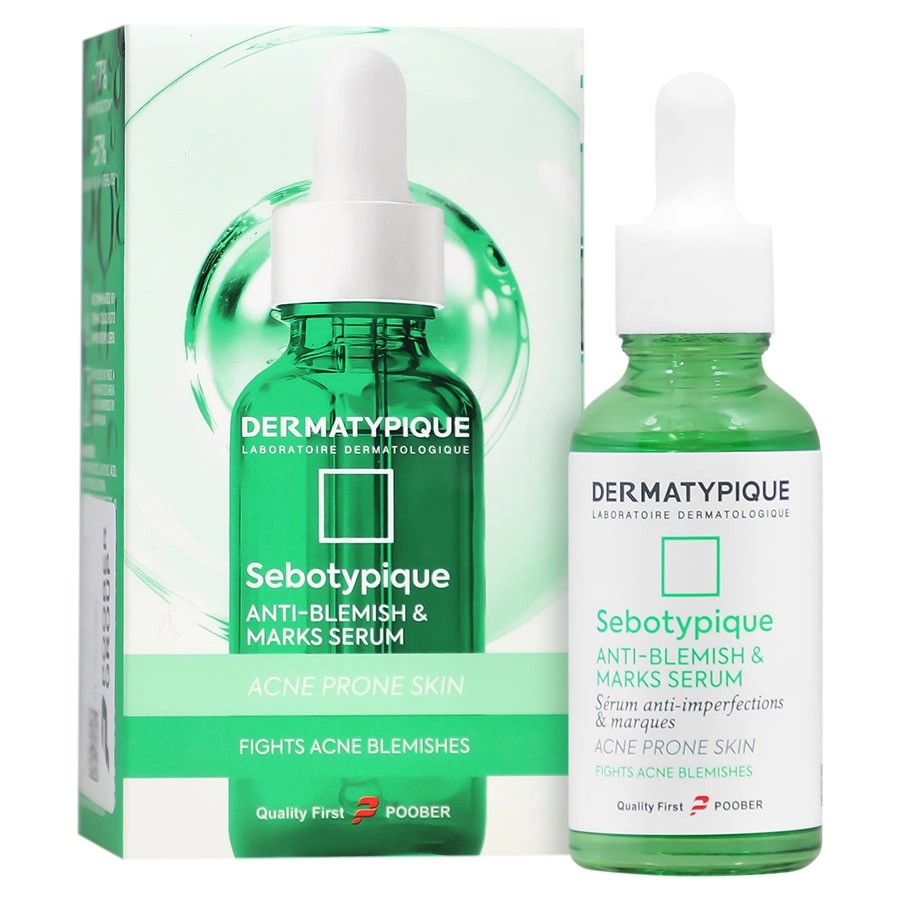 سرم صورت مناسب پوست‌ چرب و دارای جوش درماتیپیک حجم ۳۰ میلی‌لیتر Sebotypique Anti Blemish Serum Dermatypique