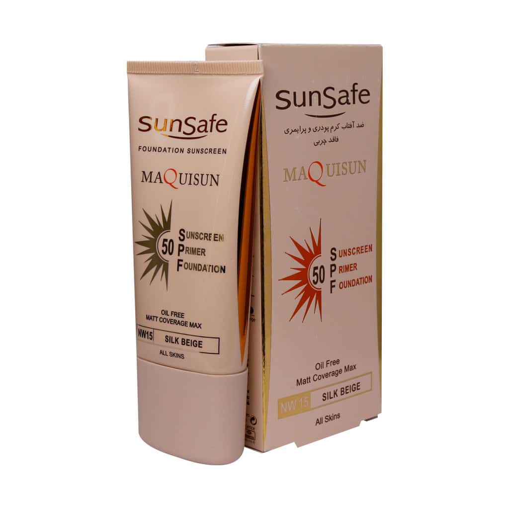 کرم پودر پرایمری SPF50 مکی سان سان سیف