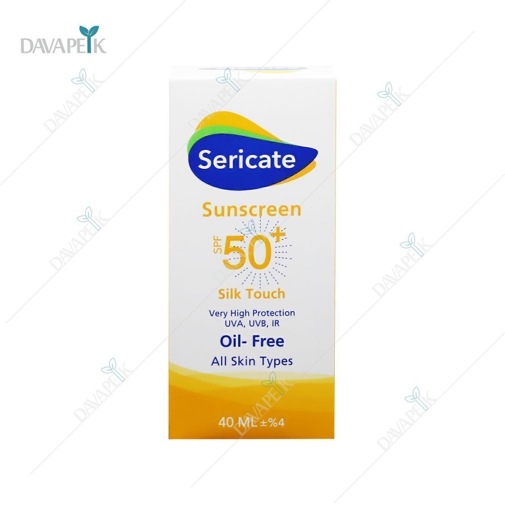 کرم ضد آفتاب سیلک تاچ SPF50 سری کیت - Sunscreen Silk Touch SPF 50 SERICATE
