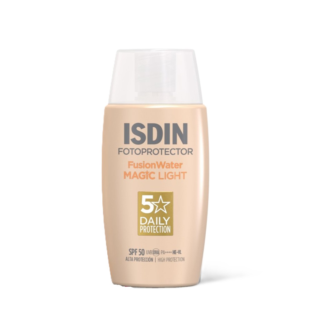 ضد آفتاب فیوژن واتر مجیک رنگ لایت SPF50 اورجینال