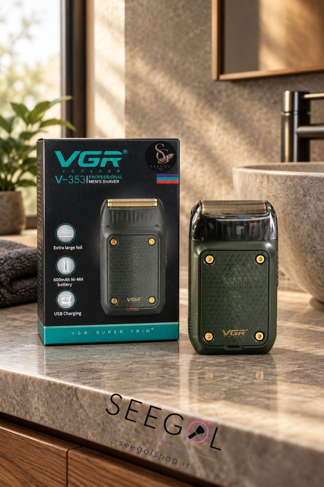 شیور و ماشین اصلاح صورت ویجیآر مدل V-353 (VGR V-353 Professional Shaver)