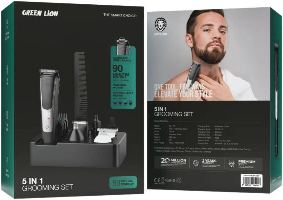 ماشین اصلاح چند کاره گرین لاین(4297) Grooming Set