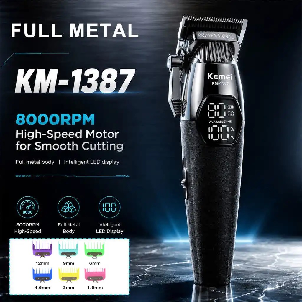 ماشین اصلاح کیمی Kemei KM-1387 Kemei KM-1387 HAIR CLIPPER