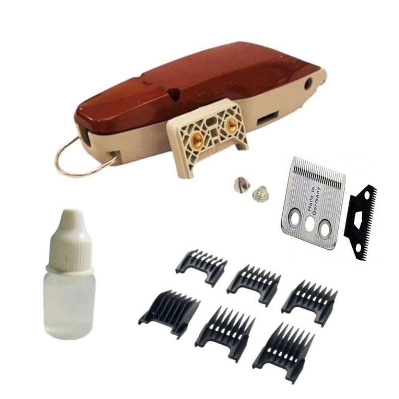 ست قطعات یدکی ماشین اصلاح موزر (کیفیت عالی)مطابق تصویر .تیغ موزر .قاب موزر .شونه موزر. کشویی موزر. روغن موزر.پیچ موزر
