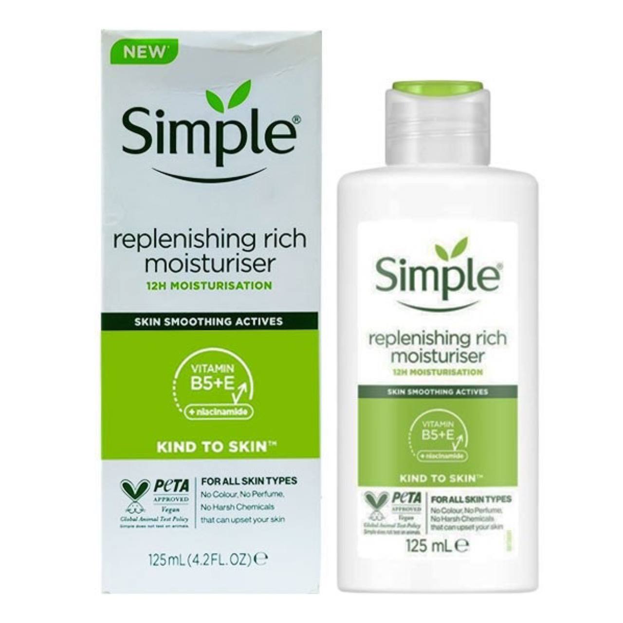 آبرسان و مرطوب کننده ریچ rich سیمپل Simple مناسب پوست خشک