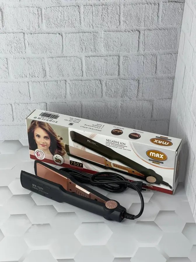 اتو مو حرفه‌ای مکس مدل MAX MX-1221